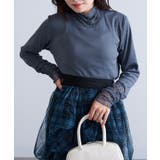 【SETUP7】無地TCフライスレール使いタートル長袖 GLR | SETUP7【WOMEN】 | 詳細画像18 