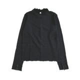 【SETUP7】ヘリンボーンJQD配色メロウハイネック長袖 GLR | SETUP7【WOMEN】 | 詳細画像10 