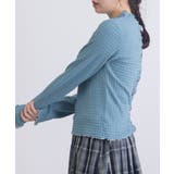 【SETUP7】ヘリンボーンJQD配色メロウハイネック長袖 GLR | SETUP7【WOMEN】 | 詳細画像17 