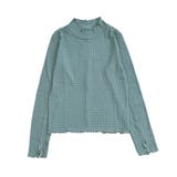 【SETUP7】ヘリンボーンJQD配色メロウハイネック長袖 GLR | SETUP7【WOMEN】 | 詳細画像20 