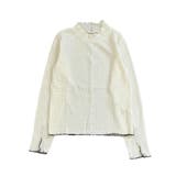 【SETUP7】ヘリンボーンJQD配色メロウハイネック長袖 GLR | SETUP7【WOMEN】 | 詳細画像5 