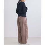 【SETUP7】ヘリンボーンJQD配色メロウハイネック長袖 GLR | SETUP7【WOMEN】 | 詳細画像9 