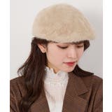 ベージュ | 【SETUP7】フェイクファーハンチング GLR | SETUP7【WOMEN】