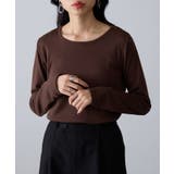 【SETUP7】ひまわりオイル加工クルーネック長袖 A GLR | SETUP7【WOMEN】 | 詳細画像19 