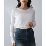 【SETUP7】ひまわりオイル加工クルーネック長袖 A GLR | SETUP7【WOMEN】 | 詳細画像2 