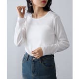 【SETUP7】ひまわりオイル加工クルーネック長袖 A GLR | SETUP7【WOMEN】 | 詳細画像3 