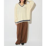 【U.S. POLO ASSN.】ロイヤルヤーンオーバーチルデンニットセーター | SETUP7【WOMEN】 | 詳細画像13