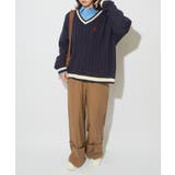 【U.S. POLO ASSN.】ロイヤルヤーンオーバーチルデンニットセーター | SETUP7【WOMEN】 | 詳細画像32
