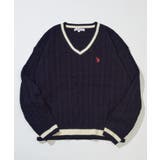 【U.S. POLO ASSN.】ロイヤルヤーンオーバーチルデンニットセーター | SETUP7【WOMEN】 | 詳細画像33