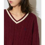 【U.S. POLO ASSN.】ロイヤルヤーンオーバーチルデンニットセーター | SETUP7【WOMEN】 | 詳細画像34