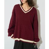 【U.S. POLO ASSN.】ロイヤルヤーンオーバーチルデンニットセーター | SETUP7【WOMEN】 | 詳細画像35