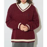 【U.S. POLO ASSN.】ロイヤルヤーンオーバーチルデンニットセーター | SETUP7【WOMEN】 | 詳細画像40