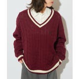 【U.S. POLO ASSN.】ロイヤルヤーンオーバーチルデンニットセーター | SETUP7【WOMEN】 | 詳細画像41