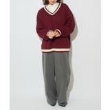 【U.S. POLO ASSN.】ロイヤルヤーンオーバーチルデンニットセーター | SETUP7【WOMEN】 | 詳細画像44