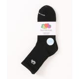 ブラック | 3P接触冷感刺繍ソックス 81008800 | SETUP7【WOMEN】