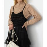 ベージュ | 【SETUP7】ストレッチアウトメロウ長袖Tシャツ GLR | SETUP7【WOMEN】