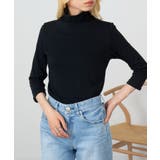 【SETUP7】UVカットボトルネック7分袖 Tシャツ GLR | SETUP7【WOMEN】 | 詳細画像2 