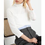 【SETUP7】UVカットボトルネック7分袖 Tシャツ GLR | SETUP7【WOMEN】 | 詳細画像22 