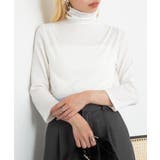 【SETUP7】UVカットボトルネック7分袖 Tシャツ GLR | SETUP7【WOMEN】 | 詳細画像8 