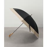 【SETUP7】50cm バイカラーバンブーハンドル 晴雨兼用傘 MYJ | SETUP7【WOMEN】 | 詳細画像1