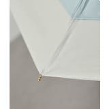 50cm パステルボーダー バンブーハンドル折りたたみ傘 | SETUP7【WOMEN】 | 詳細画像4