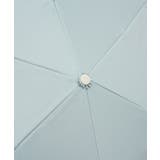 50cm パステルボーダー バンブーハンドル折りたたみ傘 | SETUP7【WOMEN】 | 詳細画像5