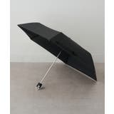 ブラック | 55cm カラビナ付き無地折りたたみ傘 耐風骨 | SETUP7【WOMEN】