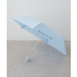 スカイブルー | 55cm カラビナ付き無地折りたたみ傘 耐風骨 | SETUP7【WOMEN】