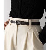 ブラウン | 選べるバリエーション PUレザーベルト TYPE | SETUP7【WOMEN】