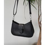 ブラック | 【MAISON BREEZE】ベルトモチーフワンハンドルバッグ KNF127 | SETUP7【WOMEN】