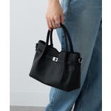 ブラック | ベルト付き2WAYPUレザーバッグ ショルダーバッグ KNF127 | SETUP7【WOMEN】