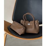 ブラウン | ベルト付き2WAYPUレザーバッグ ショルダーバッグ KNF127 | SETUP7【WOMEN】