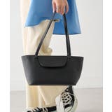 ブラック | 【MAISON BREEZE】シボレザー風ポーチ付きミニトートバッグ KNF12… | SETUP7【WOMEN】