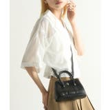 【SETUP7】PUレザーショルダーバッグ mini KNF128 | SETUP7【WOMEN】 | 詳細画像3