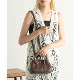 ブラウン | 【SETUP7】PUレザーショルダーバッグ mini KNF128 | SETUP7【WOMEN】