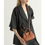 キャメル | 【SETUP7】PUレザーショルダーバッグ mini KNF128 | SETUP7【WOMEN】