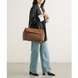 A4収納PUスエードレザートートバッグ 通勤バッグ L | SETUP7【WOMEN】 | 詳細画像18 