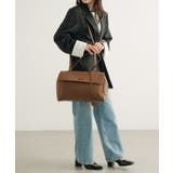 A4収納PUスエードレザートートバッグ 通勤バッグ L | SETUP7【WOMEN】 | 詳細画像19 