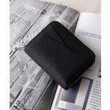 ブラック | 【SETUP7】カード収納付きマルチコインケース KNF128 | SETUP7【WOMEN】