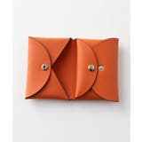 【SETUP7】リアルレザー折りたたみカードホルダー コインケース KNF128 | SETUP7【WOMEN】 | 詳細画像4 