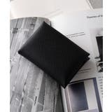 ブラック | 【SETUP7】リアルレザー折りたたみカードホルダー コインケース KNF128 | SETUP7【WOMEN】