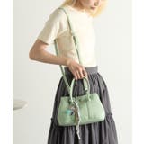 PUレザーショルダーバッグ チャーム キーホルダー付き | SETUP7【WOMEN】 | 詳細画像14