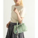 PUレザーショルダーバッグ チャーム キーホルダー付き | SETUP7【WOMEN】 | 詳細画像15