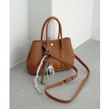 PUレザーショルダーバッグ チャーム キーホルダー付き | SETUP7【WOMEN】 | 詳細画像24