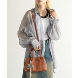 PUレザーショルダーバッグ チャーム キーホルダー付き | SETUP7【WOMEN】 | 詳細画像25