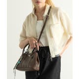 PUレザーショルダーバッグ チャーム キーホルダー付き | SETUP7【WOMEN】 | 詳細画像4