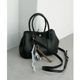 PUレザーショルダーバッグ チャーム キーホルダー付き | SETUP7【WOMEN】 | 詳細画像8