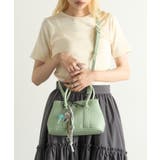 ミント | PUレザーショルダーバッグ チャーム キーホルダー付き | SETUP7【WOMEN】