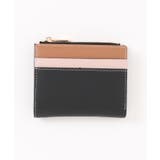 ブラック | 【SETUP7】配色カード収納付きコインケース KNF | SETUP7【WOMEN】