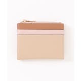 アイボリー | 【SETUP7】配色カード収納付きコインケース KNF | SETUP7【WOMEN】